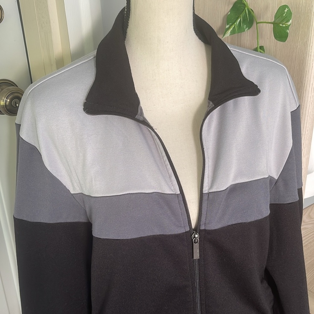 Structure Women’s Track/Athletic Color Block Design 90's Jacket Size Large - Picture 5 of 15